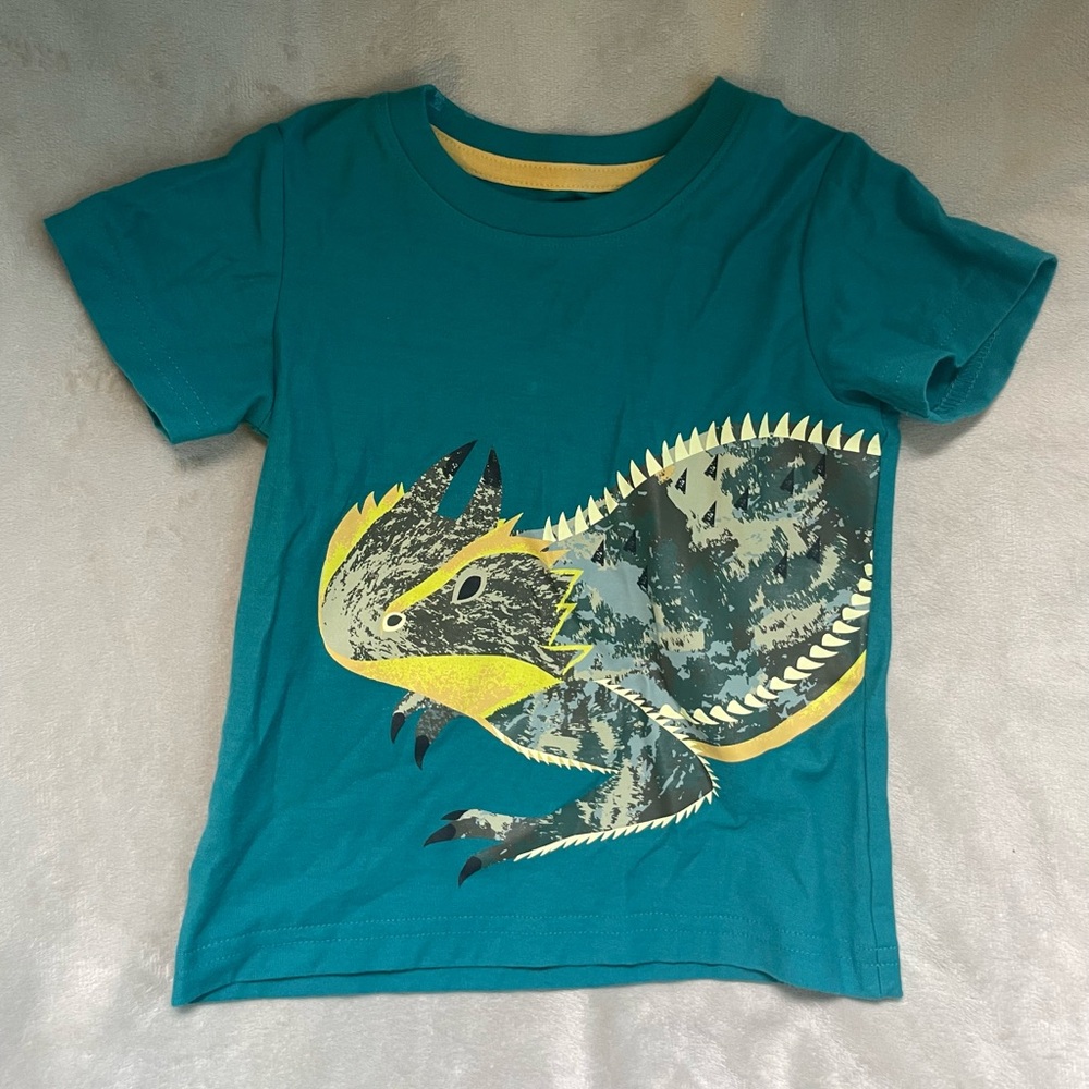 Tea Collection Horned Lizard Shirt 2T